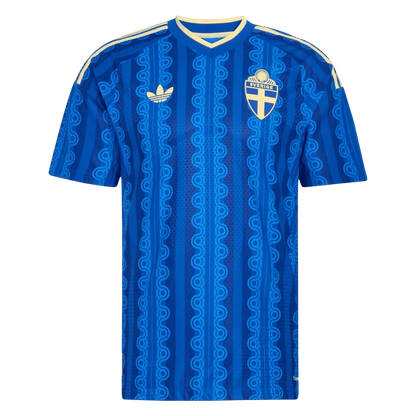Sweden World Cup 2026 Vieras Pelipaita (Player Version) Miesten
