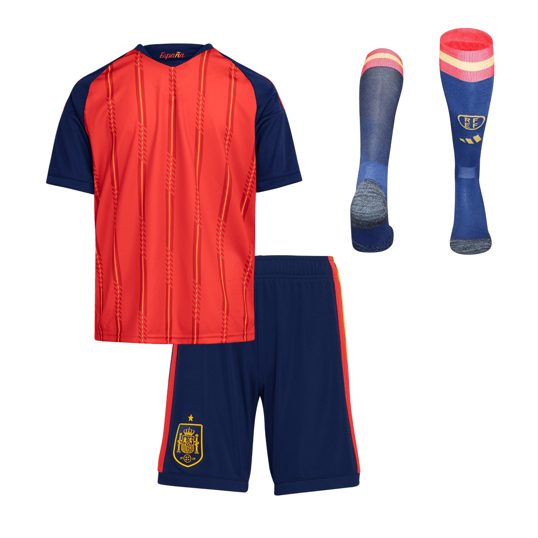 Spain World Cup 2026 Koti Lasten täydellinen peliasu