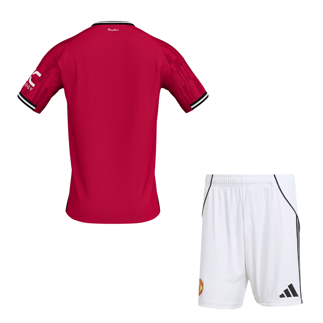 Manchester United 2025/26 Koti Pelipaitasetti Miesten [PREMIUM]