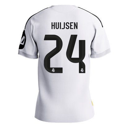 Real Madrid 2025/26 Koti Pelipaita (Player Version) Miesten HUIJSEN #24 [PREMIUM]
