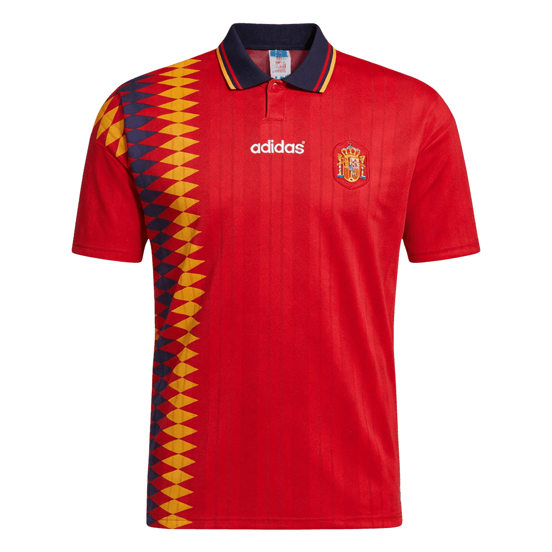 Spain 1994 Koti Retro-pelipaita Miesten