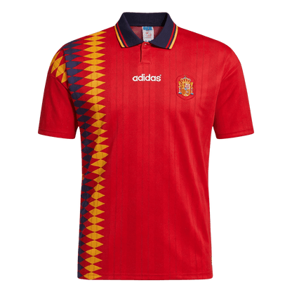 Spain 1994 Koti Retro-pelipaita Miesten