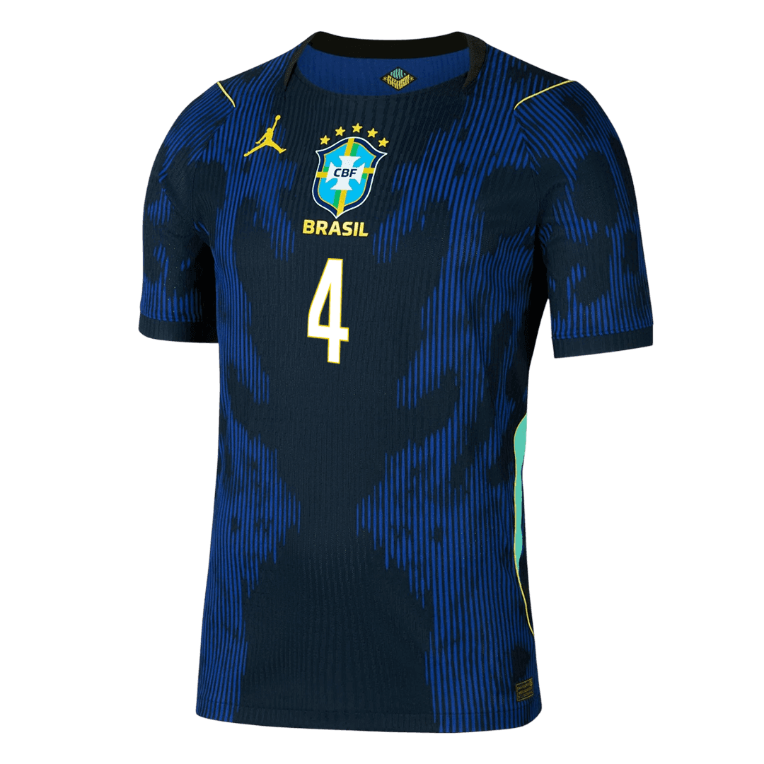 Brazil World Cup 2026 Vieras Pelipaita (Player Version) Miesten MARQUINHOS #4