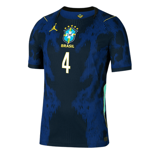 Brazil World Cup 2026 Vieras Pelipaita (Player Version) Miesten MARQUINHOS #4
