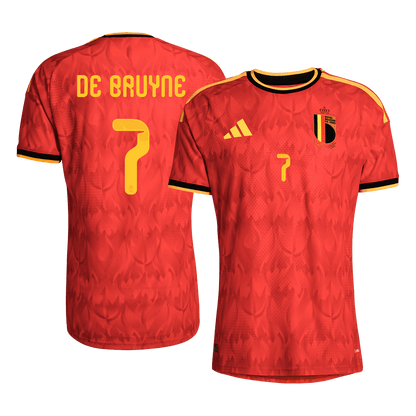 Belgium World Cup 2026 Koti Pelipaita (Player Version) Miesten DE BRUYNE #7