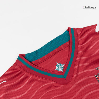 Portugal World Cup 2026 Koti Pelipaitasetti Lasten B. FERNANDES #8 [PREMIUM]