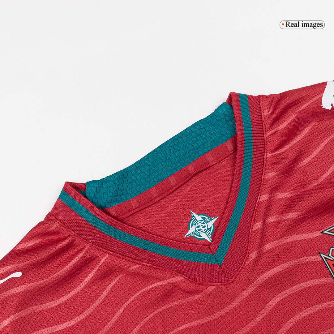 Portugal World Cup 2026 Koti Pelipaitasetti Lasten RONALDO #7 [PREMIUM]