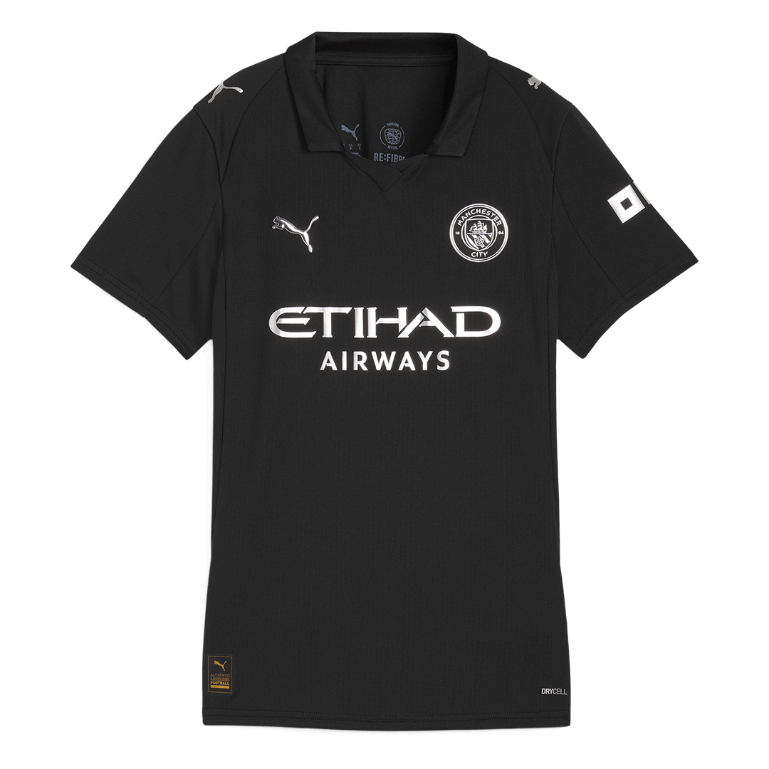 Manchester City 2025/26 Vieras Pelipaita Naisten