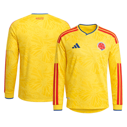 Colombia World Cup 2026 Koti Pitkähihainen pelipaita Miesten
