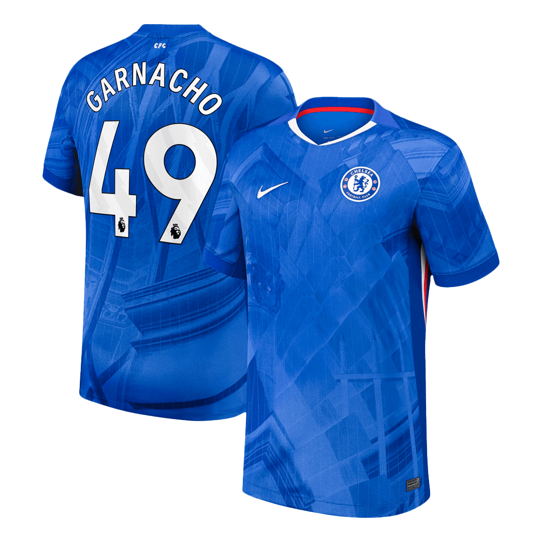 Chelsea 2025/26 Koti Pelipaita Miesten GARNACHO #49 [PREMIUM]