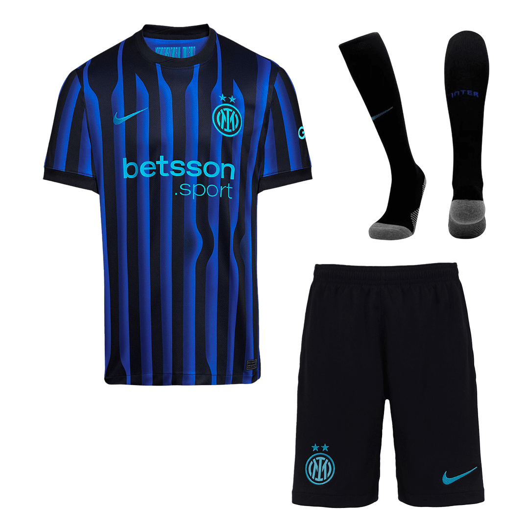 Inter Milan 2025/26 Koti Täydellinen peliasu Miesten