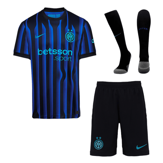 Inter Milan 2025/26 Koti Täydellinen peliasu Miesten