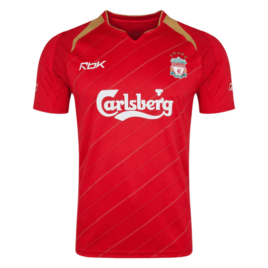 Liverpool 2005/06 Koti Retro-pelipaita Miesten