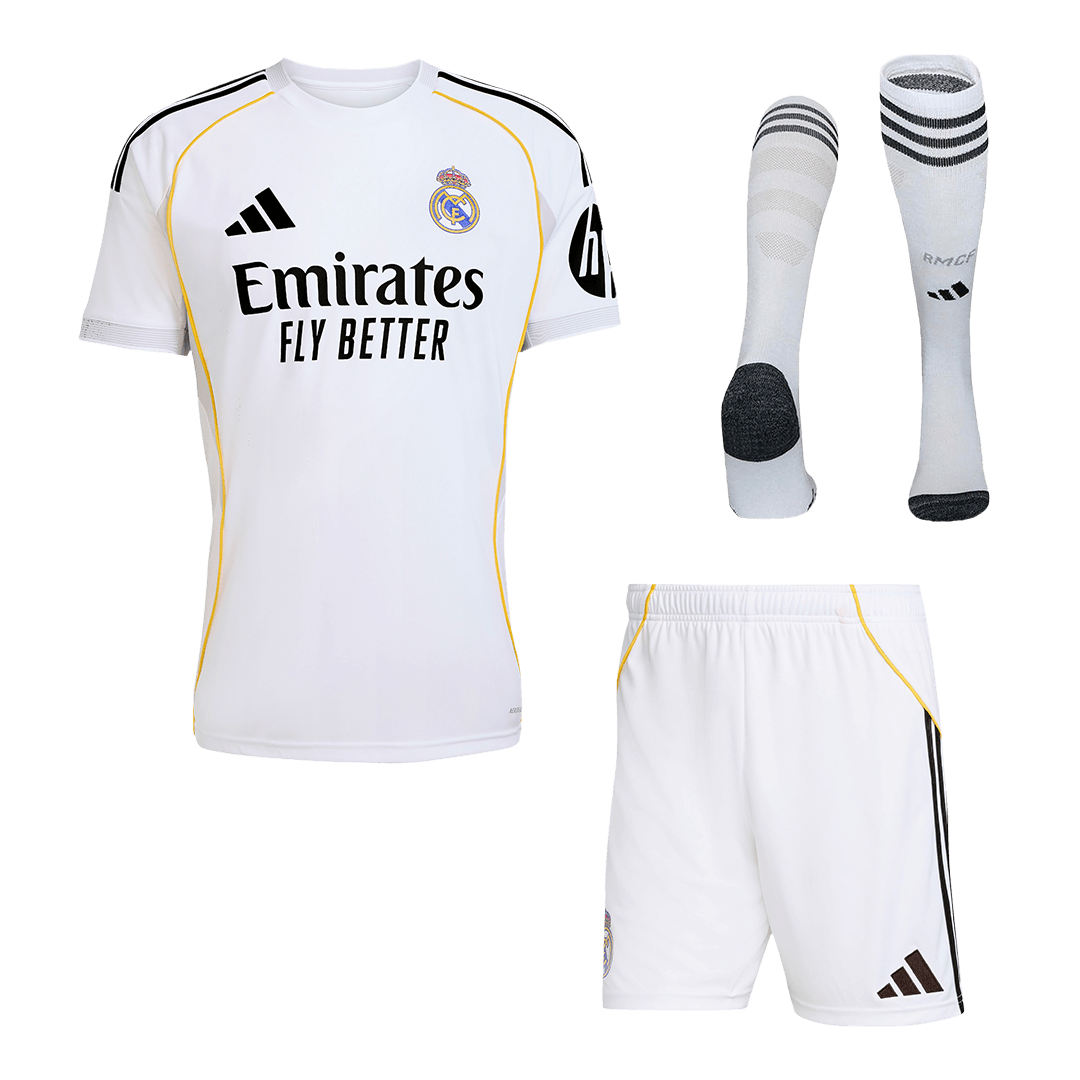 Real Madrid 2025/26 Koti Täydellinen peliasu Miesten