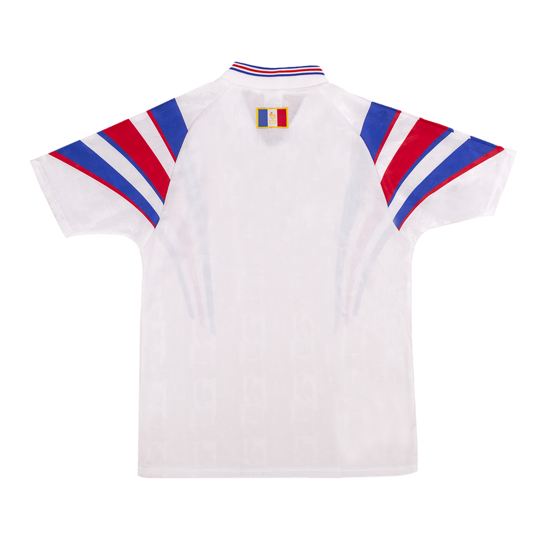 France 1996 Vieras Retro-pelipaita Miesten