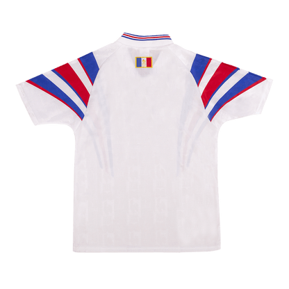 France 1996 Vieras Retro-pelipaita Miesten