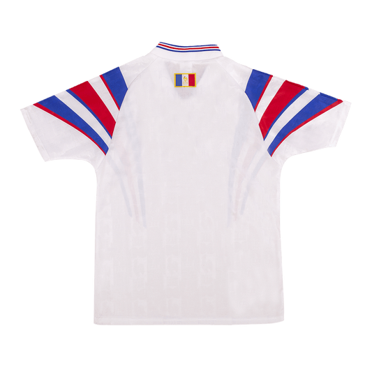 France 1996 Vieras Retro-pelipaita Miesten