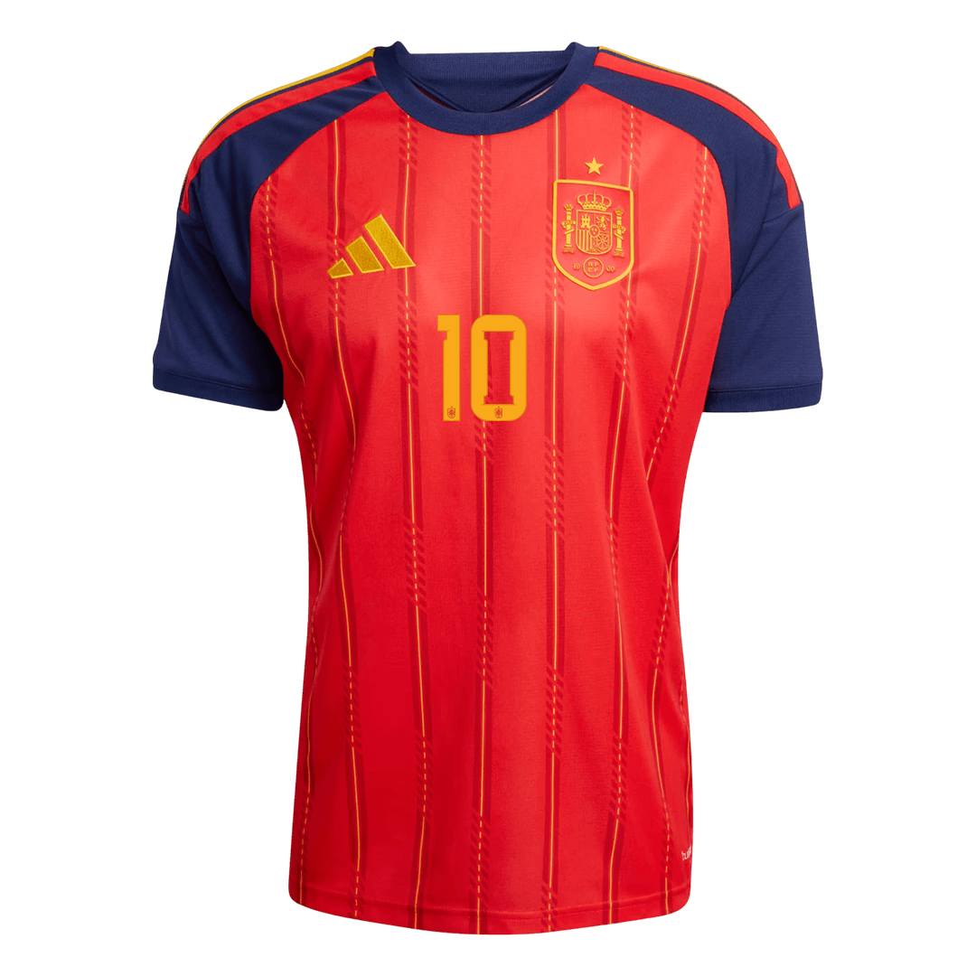 Spain World Cup 2026 Koti Pelipaita Miesten OLMO #10 [PREMIUM]