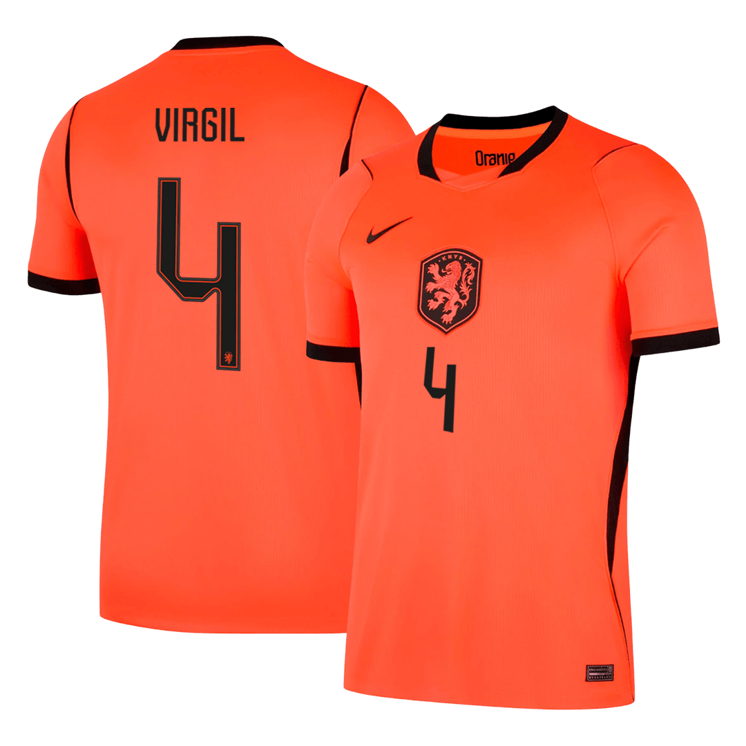 Netherlands World Cup 2026 Koti Pelipaita Miesten VIRGIL #4