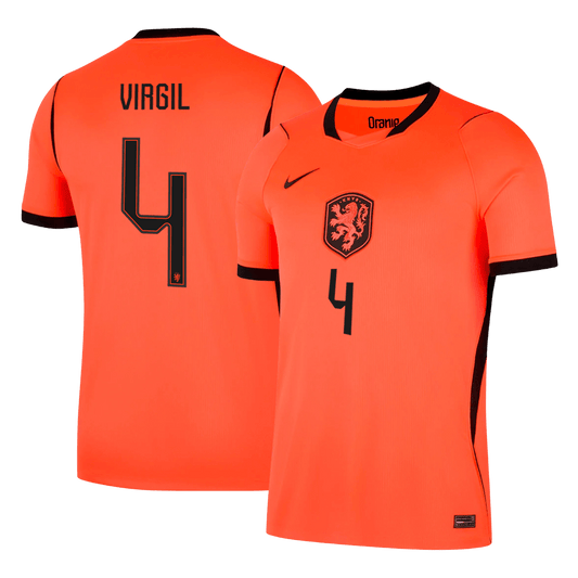 Netherlands World Cup 2026 Koti Pelipaita Miesten VIRGIL #4
