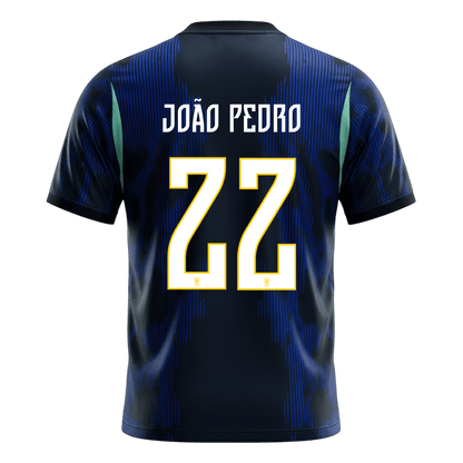 Brazil World Cup 2026 Vieras Pelipaita Miesten JOÃO PEDRO #22