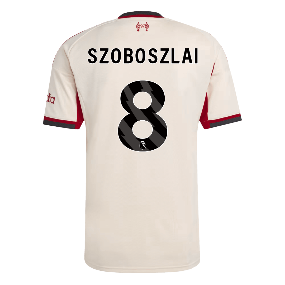 Liverpool 2025/26 Vieras Pelipaita Miesten SZOBOSZLAI #8