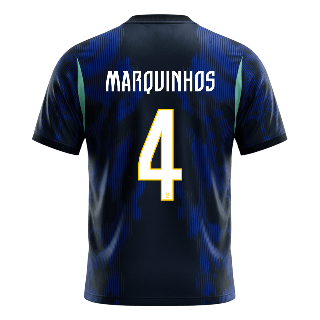 Brazil World Cup 2026 Vieras Pelipaita Miesten MARQUINHOS #4