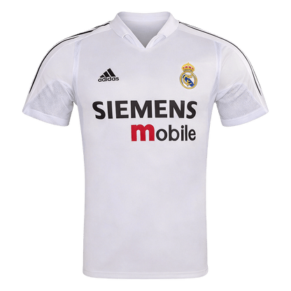 Real Madrid 2004/05 Koti Retro-pelipaita Miesten