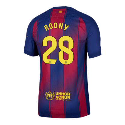 Barcelona 2025/26 Koti Pelipaita (Player Version) Miesten ROONY #28