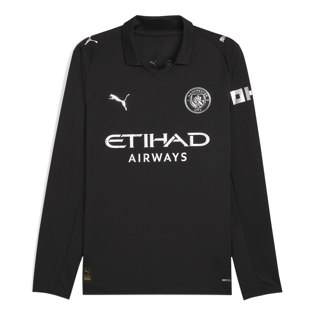 Manchester City 2025/26 Vieras Pitkähihainen pelipaita Miesten