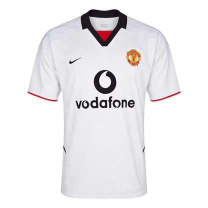 Manchester United 2002/03 Vieras Retro-pelipaita Miesten