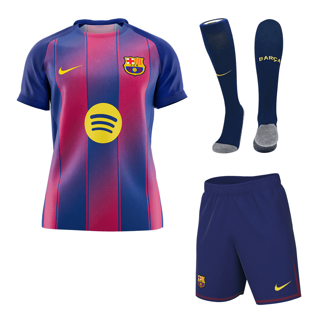Barcelona 2025/26 Koti Täydellinen peliasu Miesten