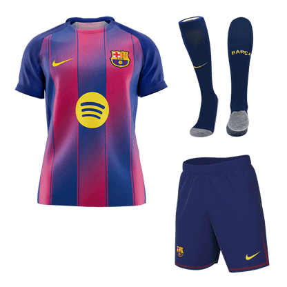 Barcelona 2025/26 Koti Täydellinen peliasu Miesten