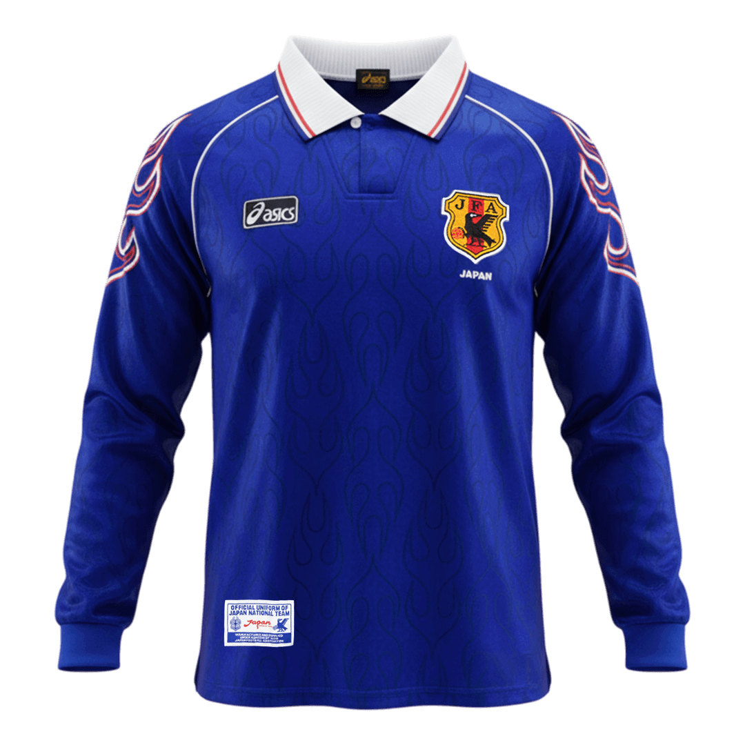 Japan World Cup 1998 Koti Pitkähihainen Retro-pelipaita Miesten