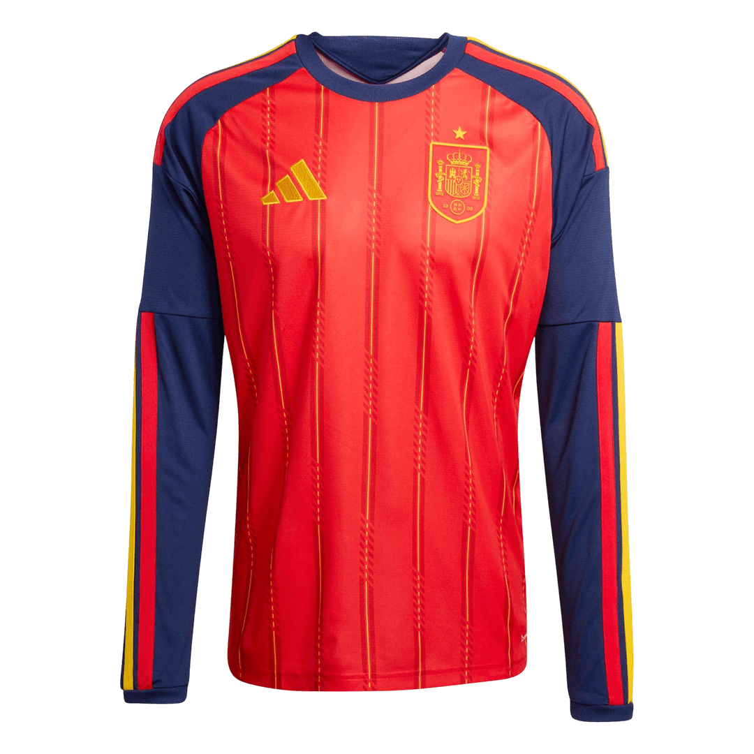 Spain World Cup 2026 Koti Pitkähihainen pelipaita Miesten