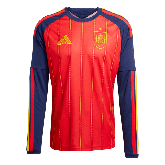 Spain World Cup 2026 Koti Pitkähihainen pelipaita Miesten