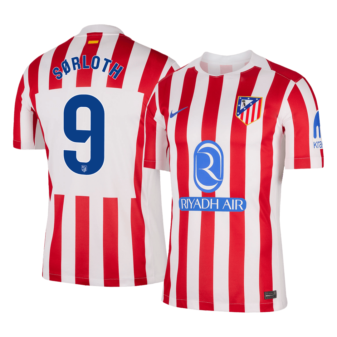 Atletico Madrid 2025/26 Koti Pelipaita Miesten SØRLOTH #9