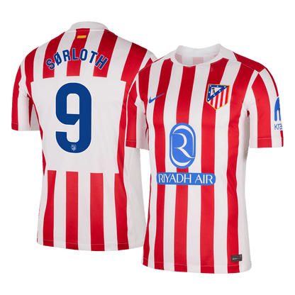 Atletico Madrid 2025/26 Koti Pelipaita Miesten SØRLOTH #9