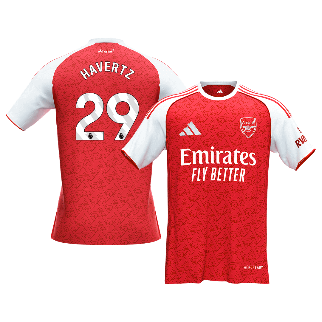 Arsenal 2025/26 Koti Pelipaita Miesten HAVERTZ #29 [PREMIUM]