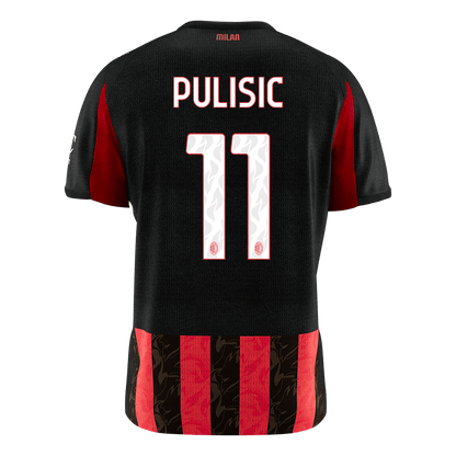 AC Milan 2025/26 Koti Pelipaita Miesten PULISIC #11 [PREMIUM]