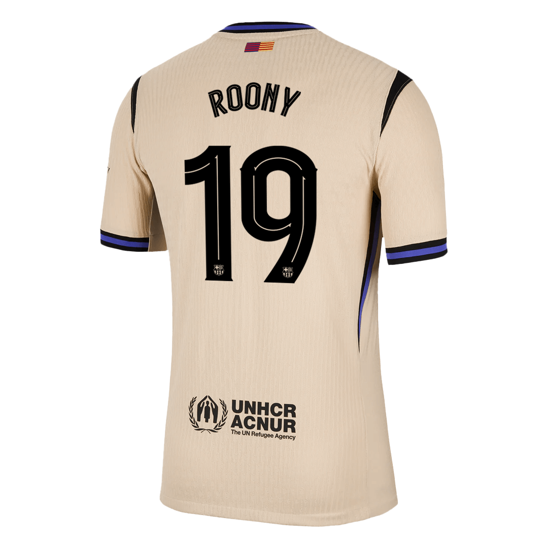 Barcelona 2025/26 UCL Vieras Pelipaita (Player Version) Miesten ROONY #19
