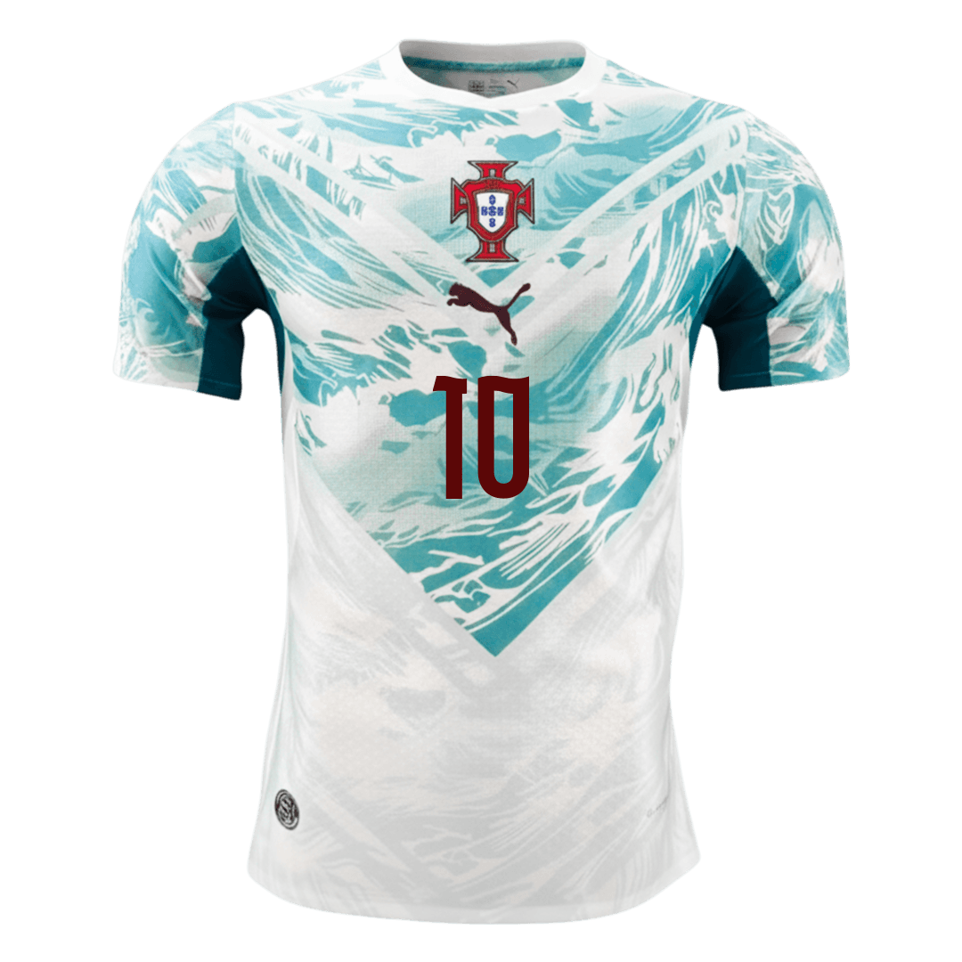 Portugal World Cup 2026 Vieras Pelipaita (Player Version) Miesten BERNARDO #10