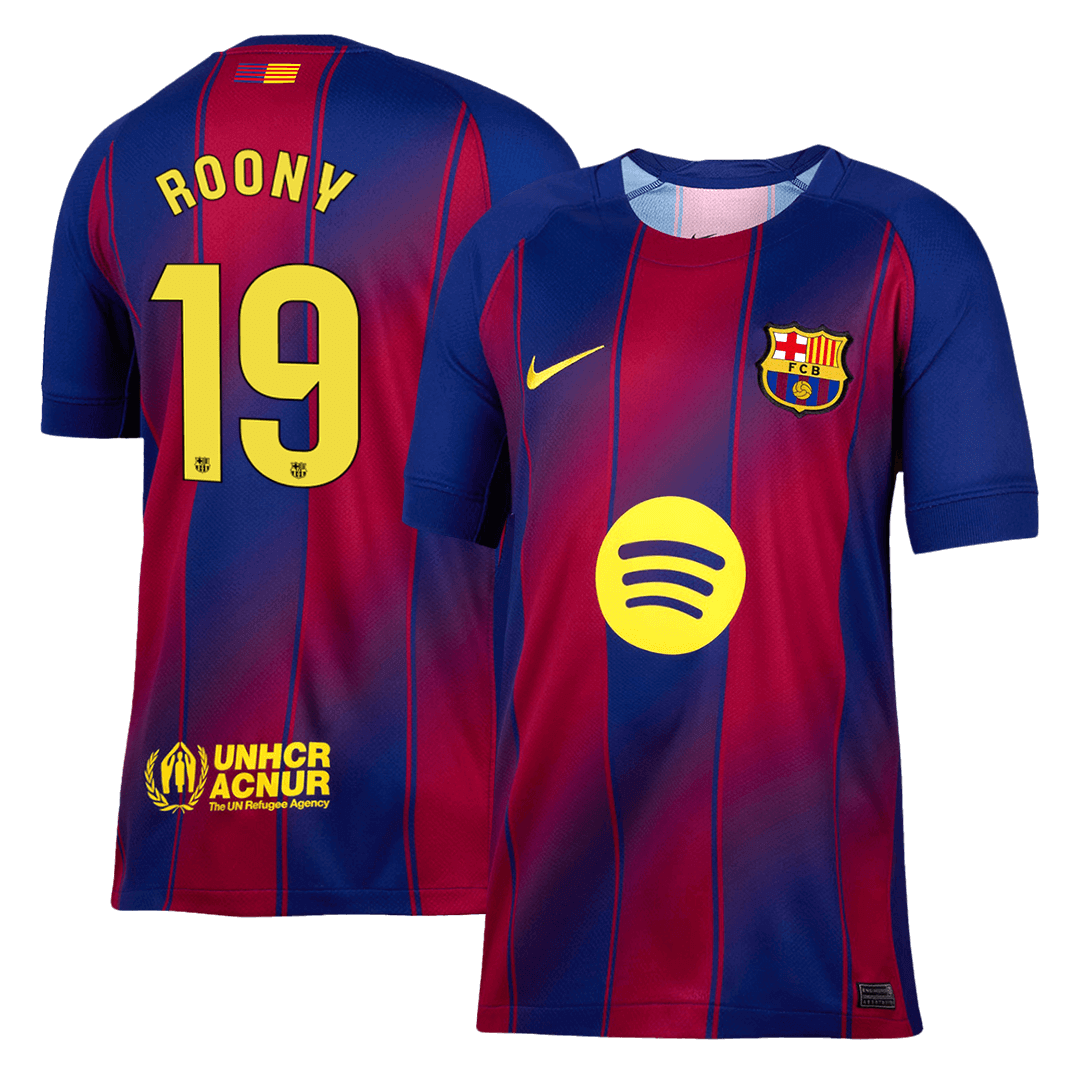 Barcelona 2025/26 Koti Pelipaita Miesten ROONY #19