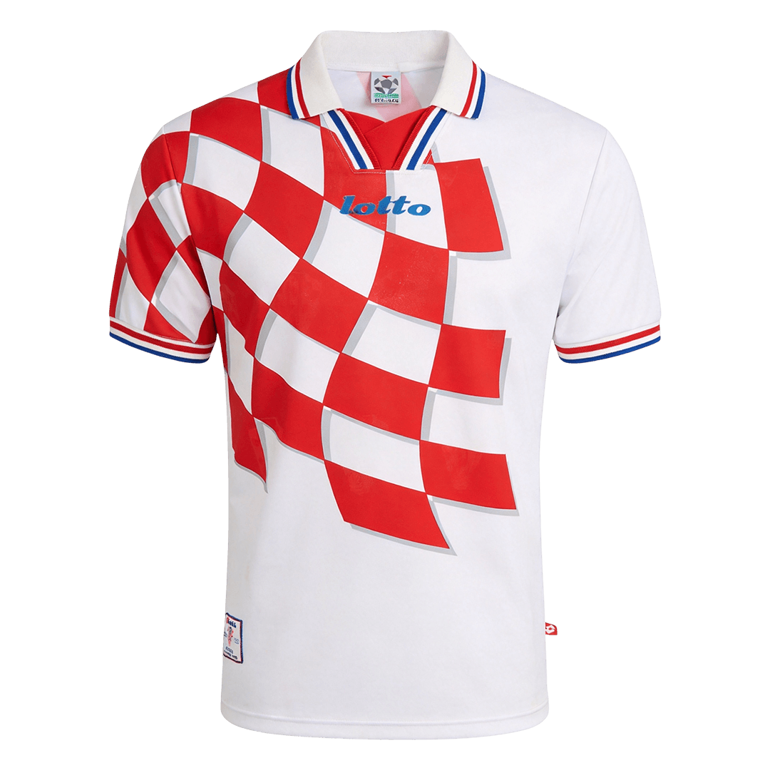 Croatia World Cup 1998 Koti Retro-pelipaita Miesten