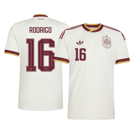 Spain World Cup 2026 Vieras Pelipaita Miesten RODRIGO #16