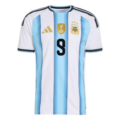 Argentina World Cup 2026 Koti Pelipaita (Player Version) Miesten J. ALVAREZ #9