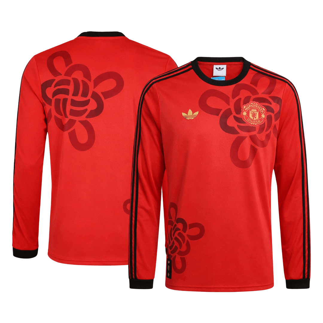 Manchester United 2025/26 Pitkähihainen pelipaita Miesten