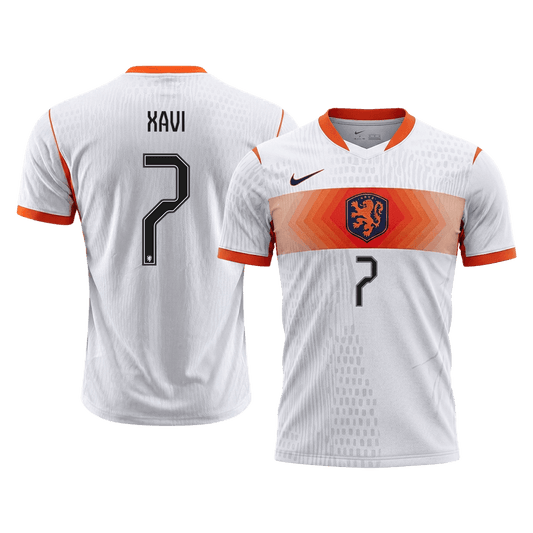 Netherlands World Cup 2026 Vieras Pelipaita (Player Version) Miesten XAVI #7
