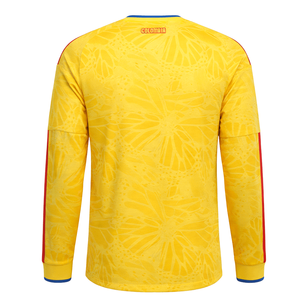 Colombia World Cup 2026 Koti Pitkähihainen pelipaita Miesten