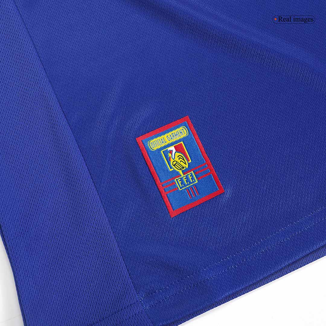 France World Cup 1998 Koti Retro-pelipaita Miesten ZIDANE #10